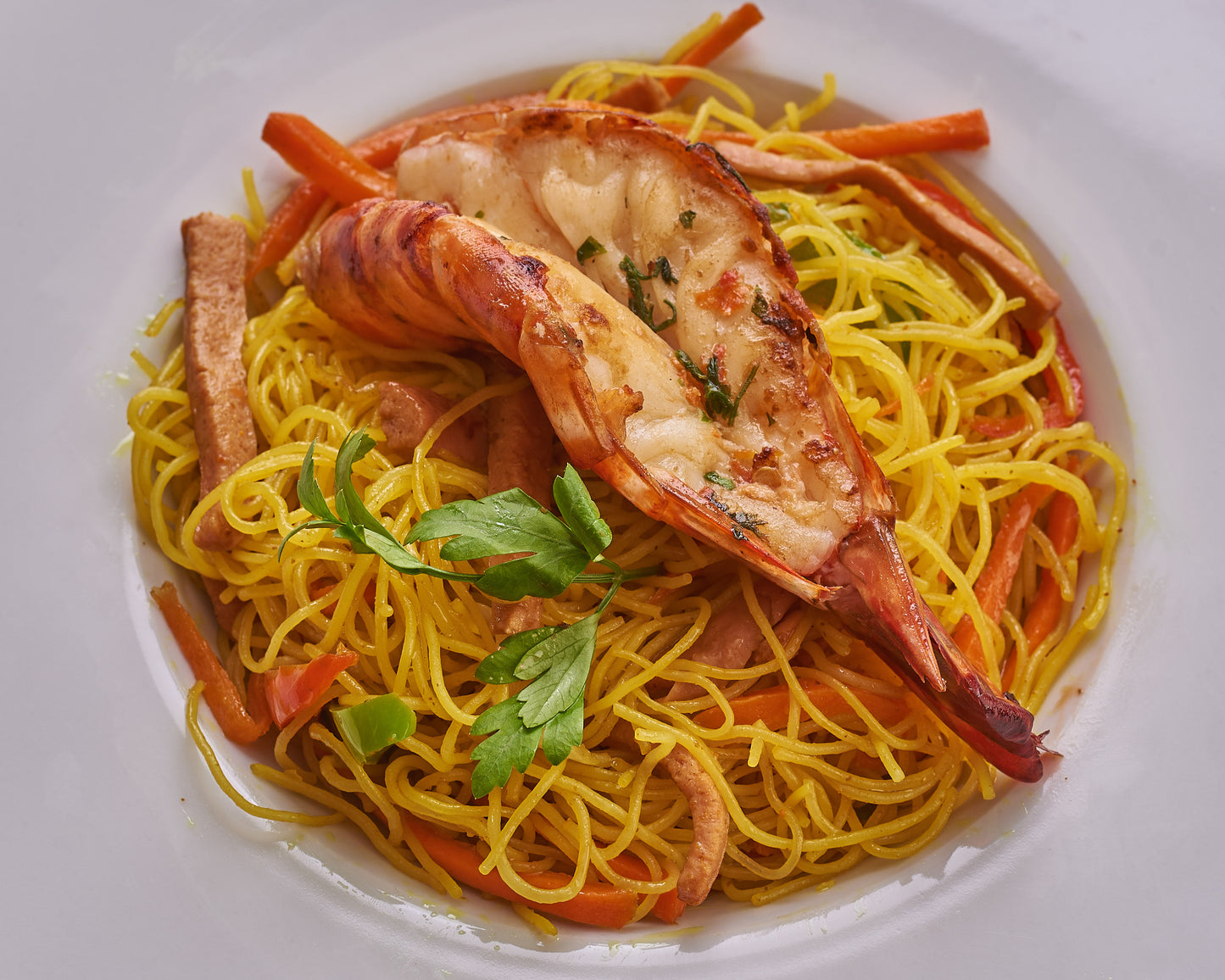 Spaghetti Royale with Prawn