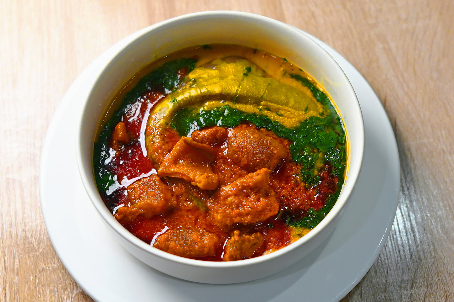 Amala Meat Soup