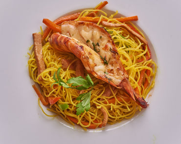 Spaghetti Royale with Prawn